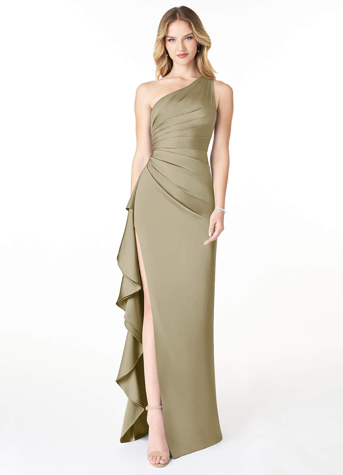 satin moss green bridesmaid dresses Moss Green Bridesmaid Dresses