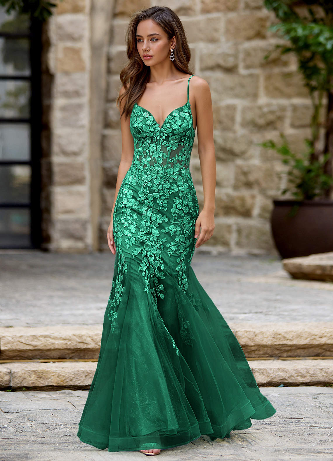 white christmas dresses Red Sequins Shimmery Strapless Plunging Mermaid Prom Dress