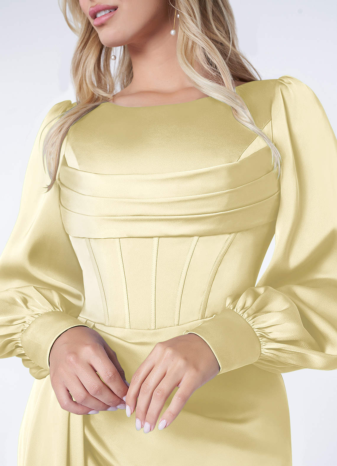 azazie raya stretch satin dress Azazie Raya