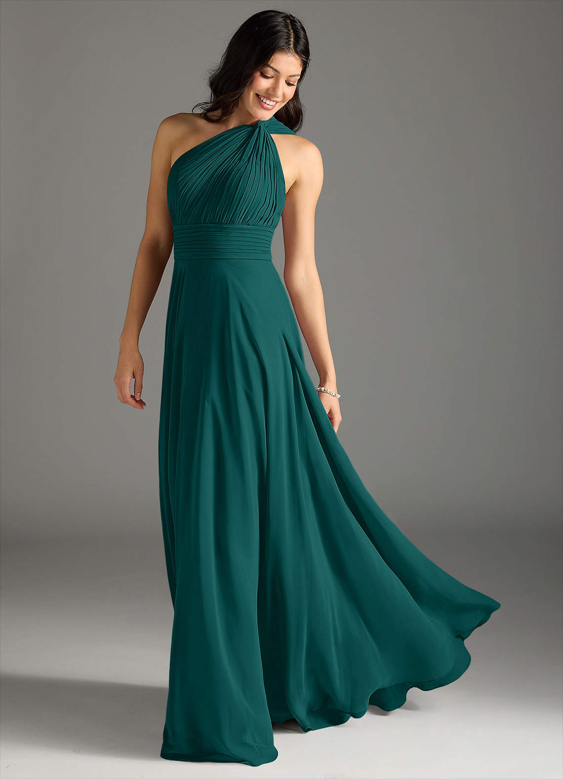 azazie peacock bridesmaid dress Charlize azazie peacock swatch