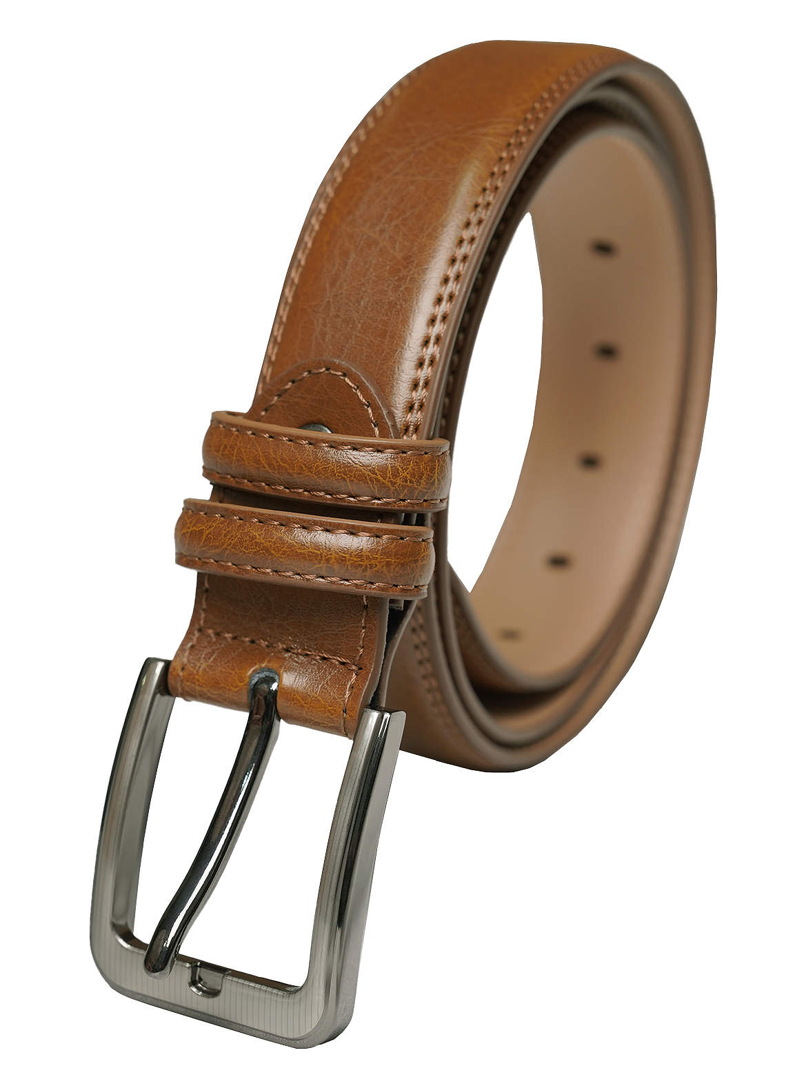 front Personalized Men's Genuine Leather Belt