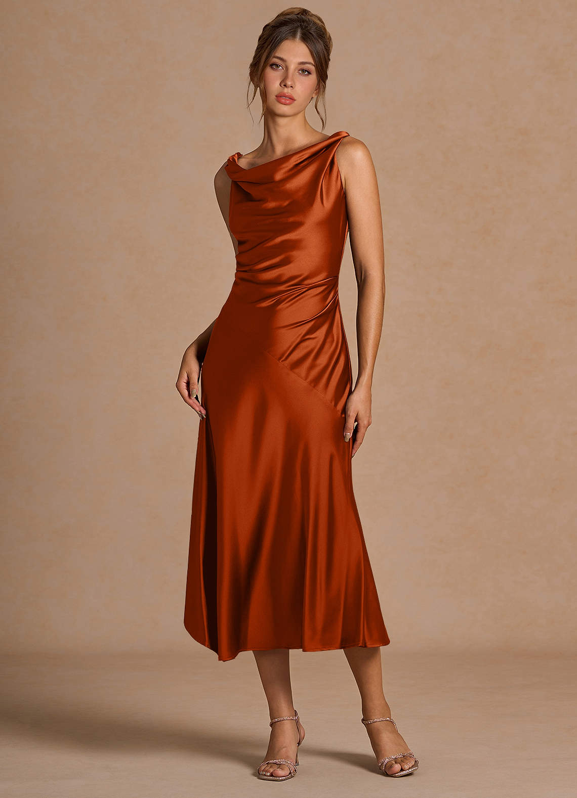Midi jurk Adriana Roest image1