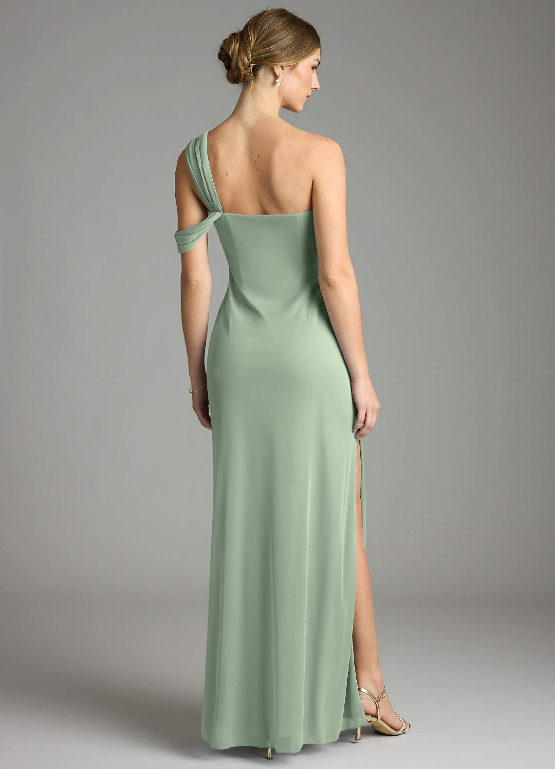 Azazie Tati Ready to Ship Dusty Sage Mesh Bridesmaid Dresses | Azazie Azazie Tati Ready to Ship Dusty Sage Mesh Bridesmaid Dresses | Azazie