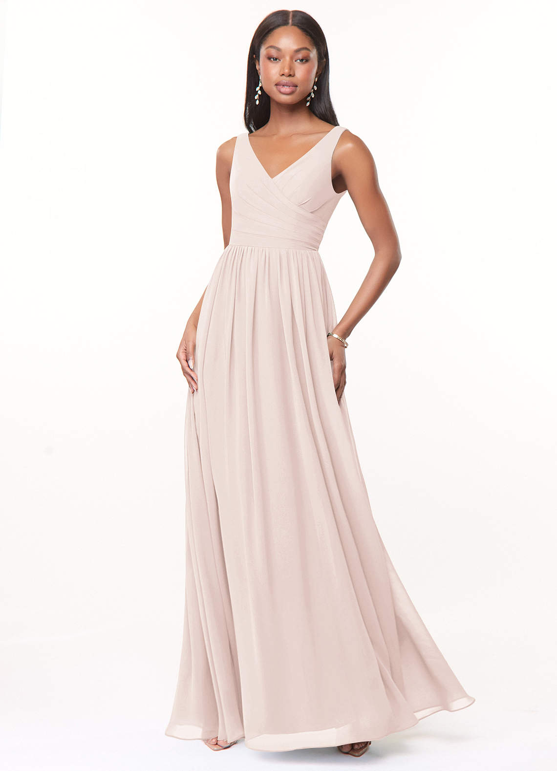 Rose petal bridesmaid dresses on sale