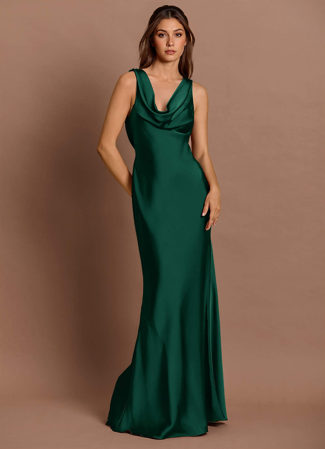 Cheryl Emerald Maxi Dress | Azazie