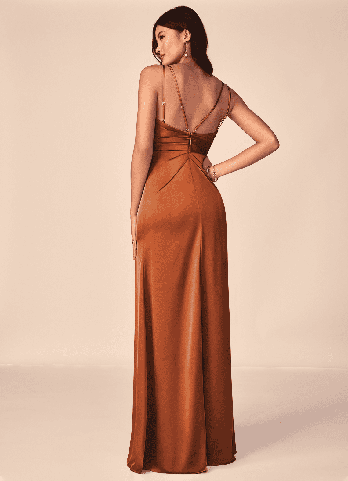 cinnamon rust bridesmaid dress Rust Wedding Guest Dress 12 Top Ideas