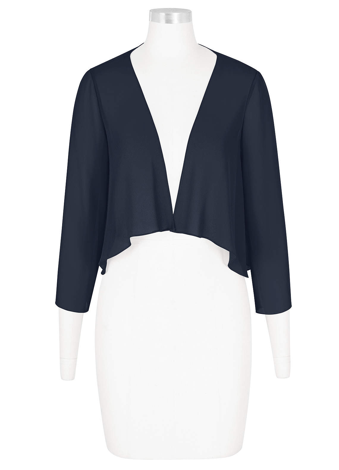 front Azazie Matching Color Fisher Chiffon Wrap