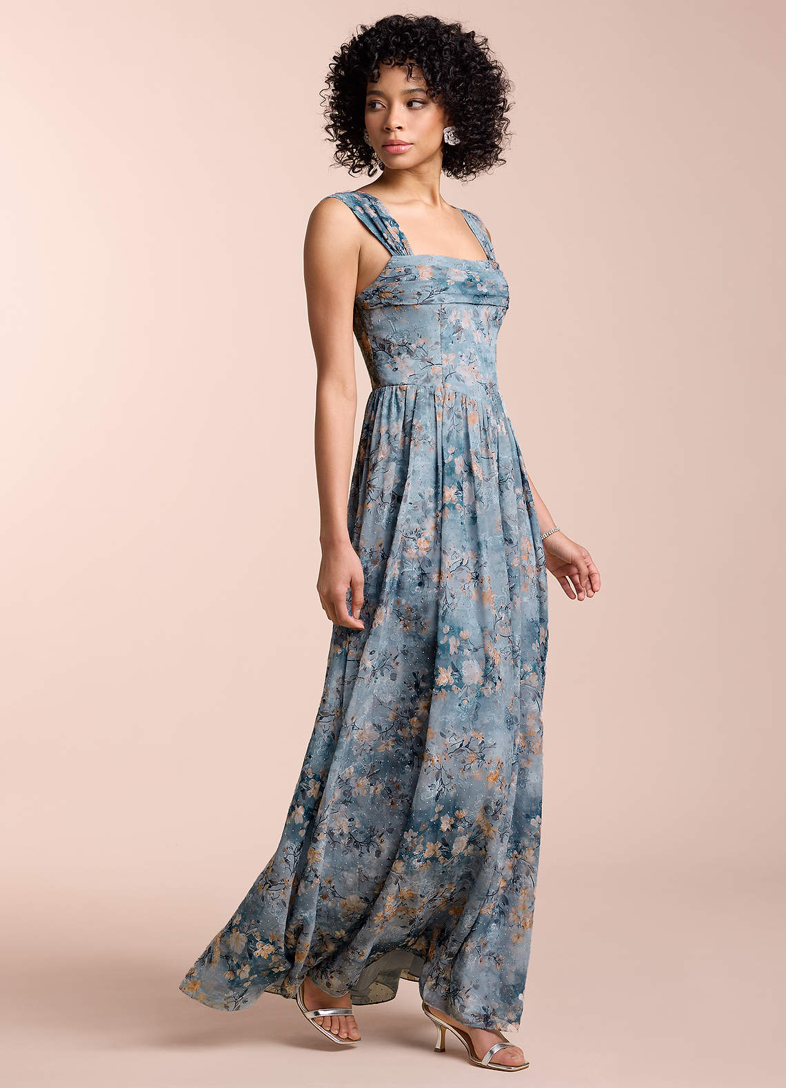 Aleah Powder Blue Maxi mekko image2