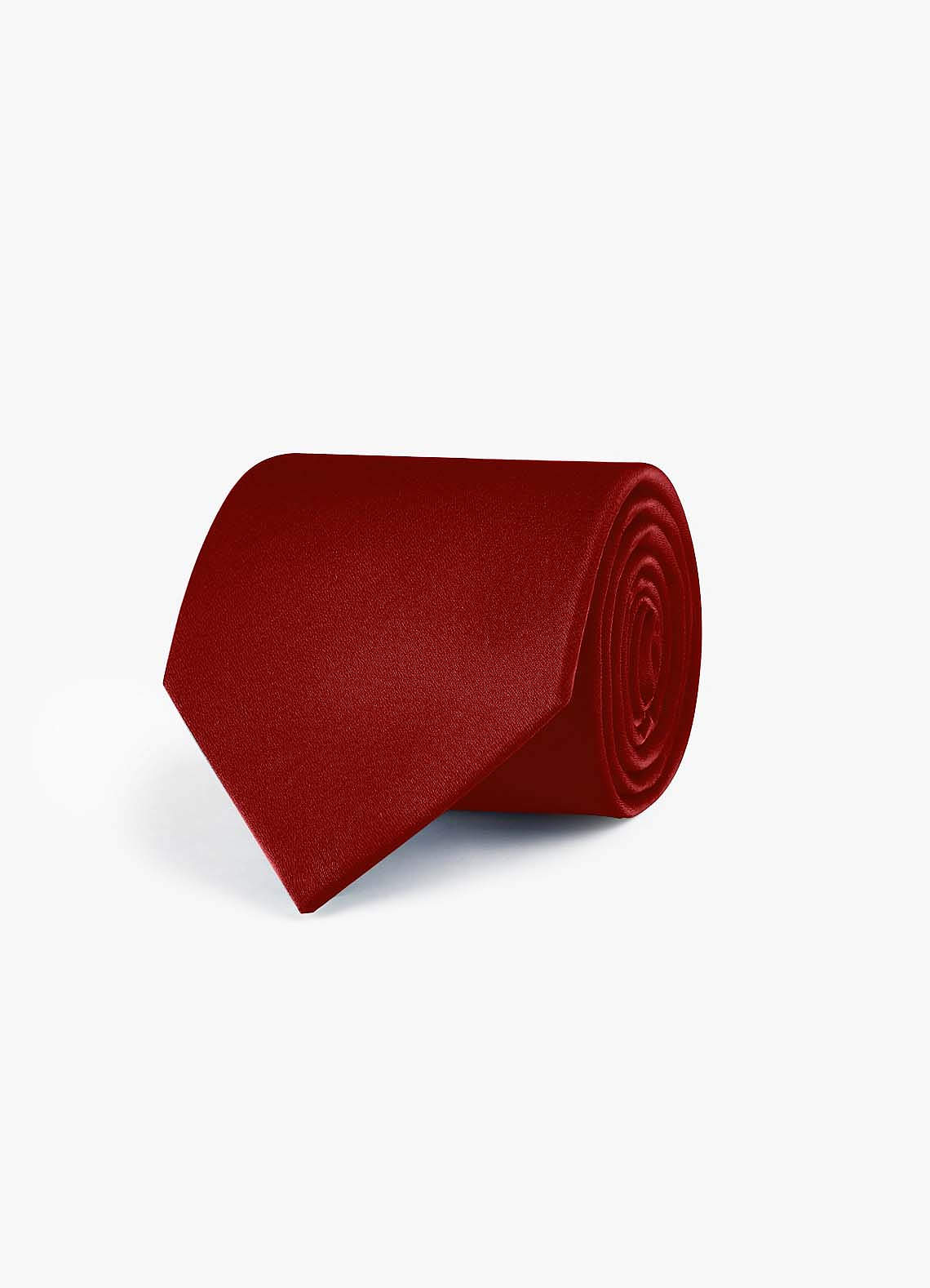 front Stretch Satin Wide Tie