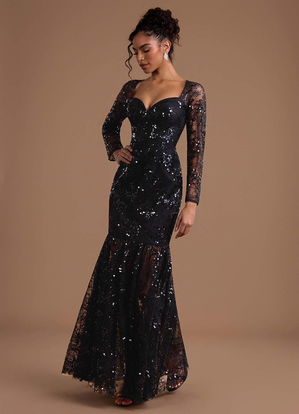 Sutton Black Maxi Dress image3