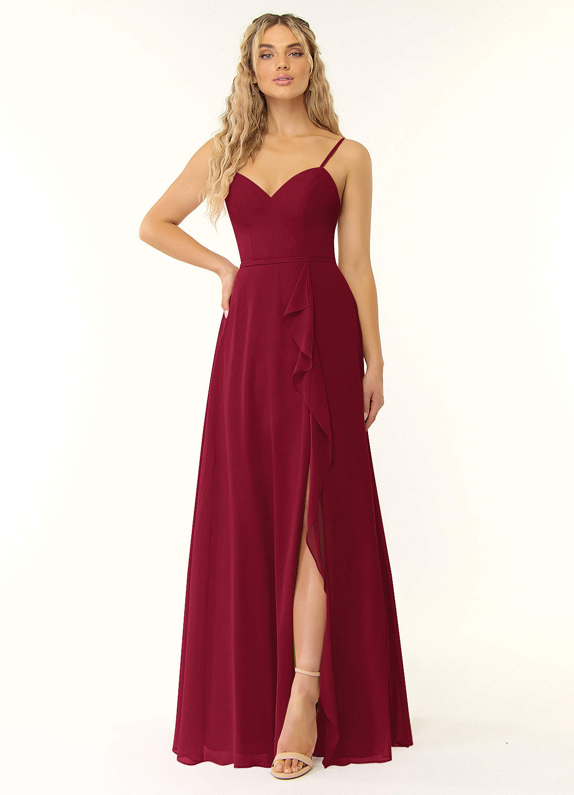 Azazie Naeem Burgundy Bridesmaid Dresses Azazie UK