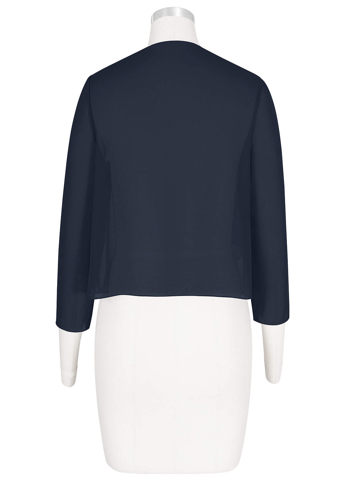 front Azazie Matching Color Fisher Chiffon Wrap