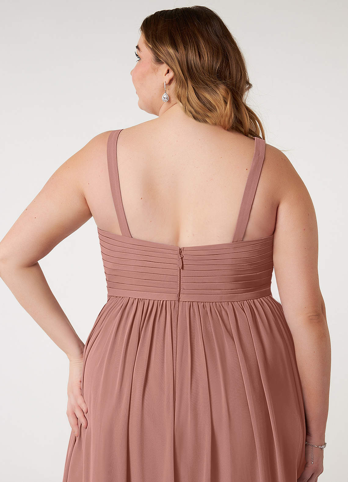 dusty cedar bridesmaid dresses Azazie Chanel
