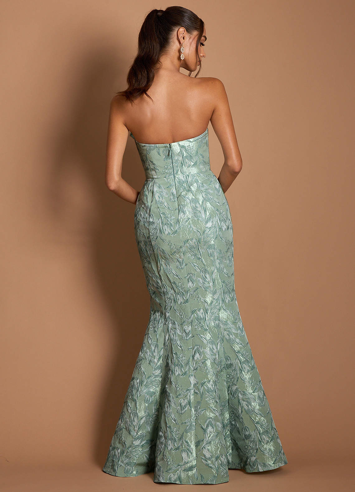 suknia Srebrna Szałwia Maxi Justine image1