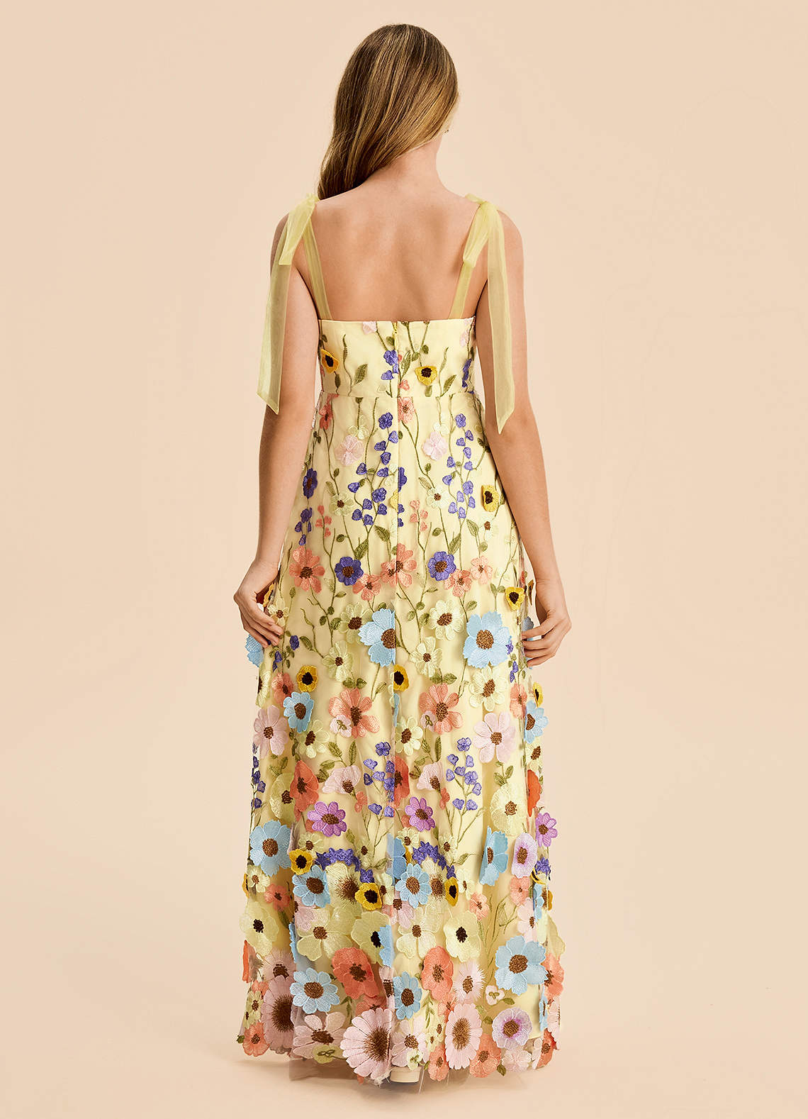 front Azazie Leigh Junior Formal Dress