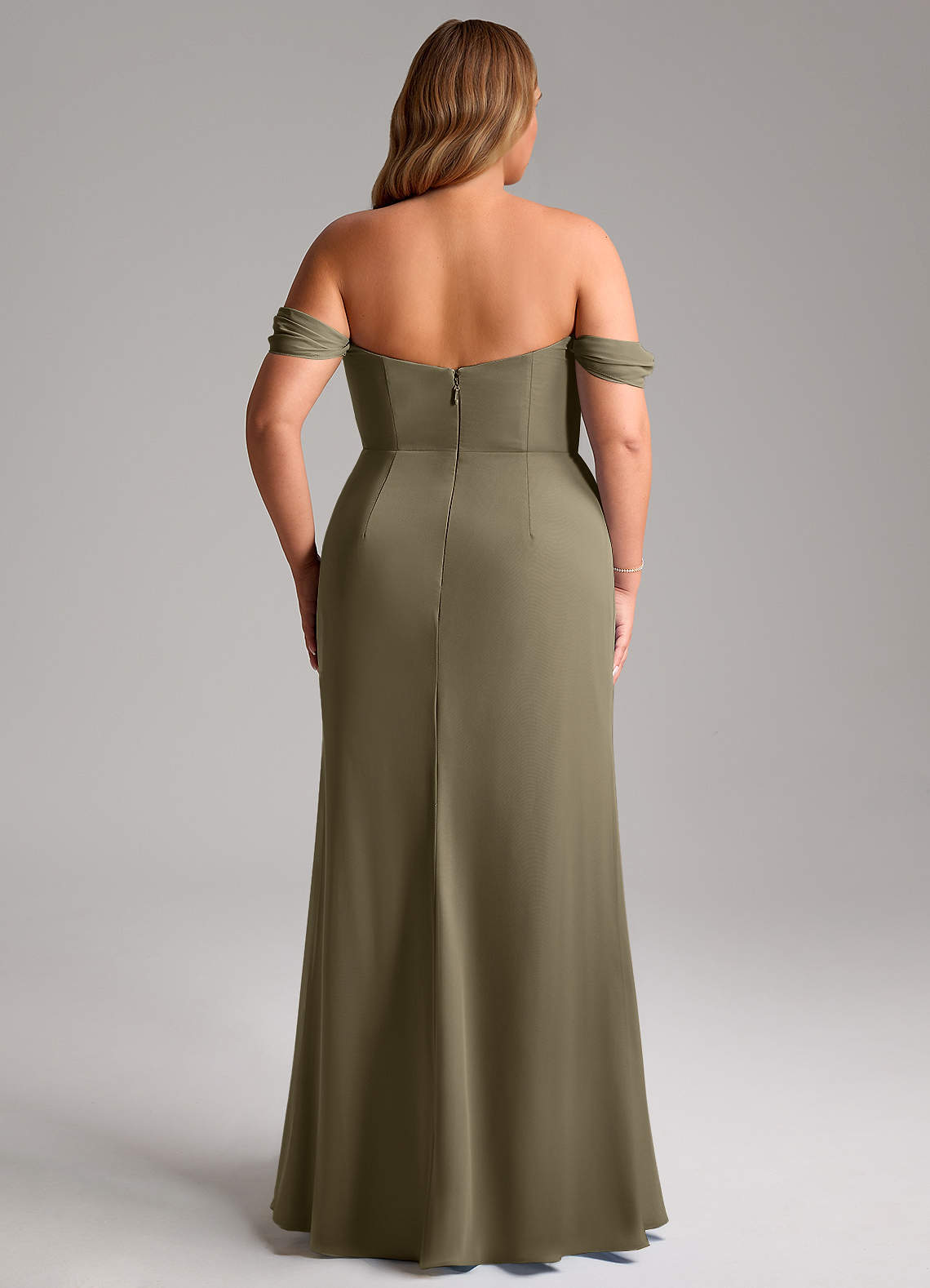 willow green bridesmaid dresses Azazie Capri
