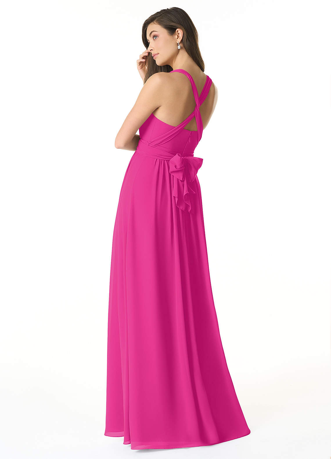 Azazie Olani Fuchsia Bridesmaid Dresses | Azazie