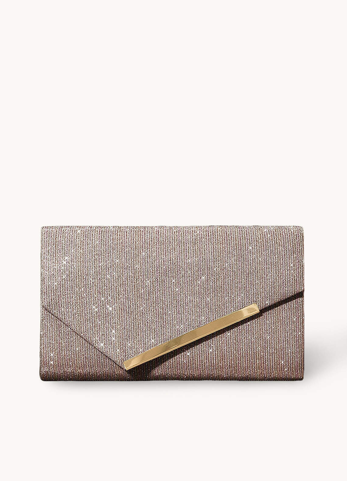 front Micronized Glitter Envelope Bag