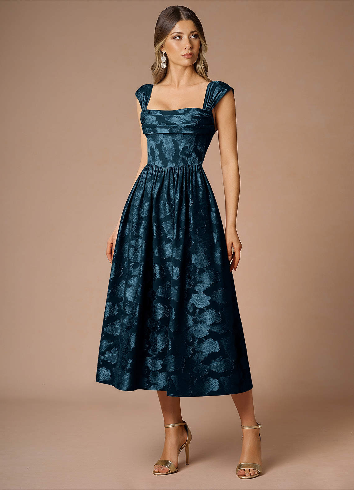 Dana Flåde Midikjole image4