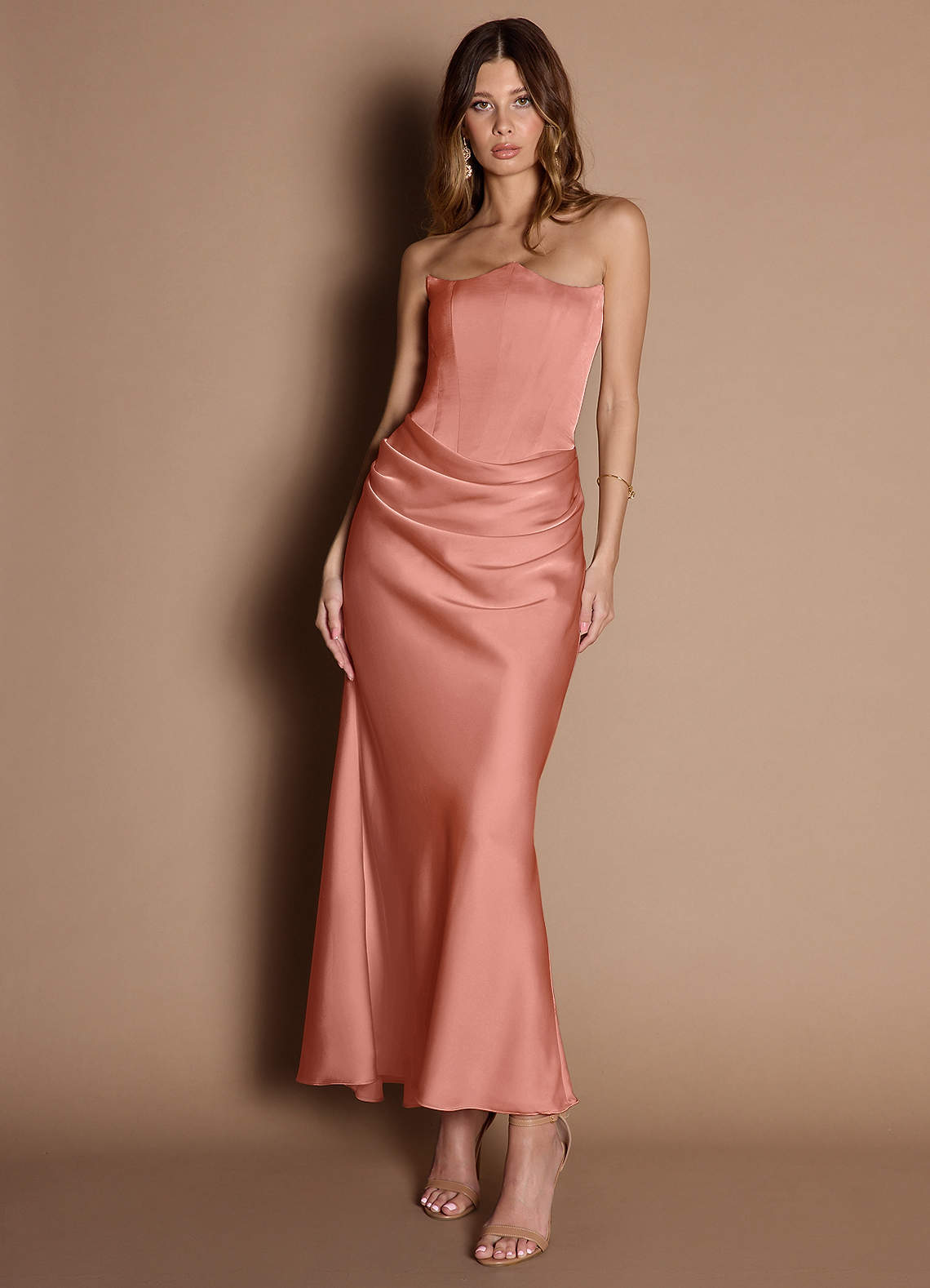 Debby Coral Maxi Dress | Azazie Debby Coral Maxi Dress | Azazie