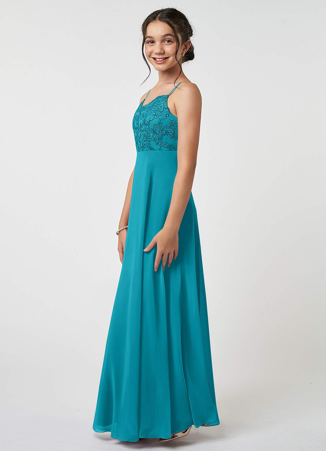 Turquoise Jr Bridesmaid Dresses