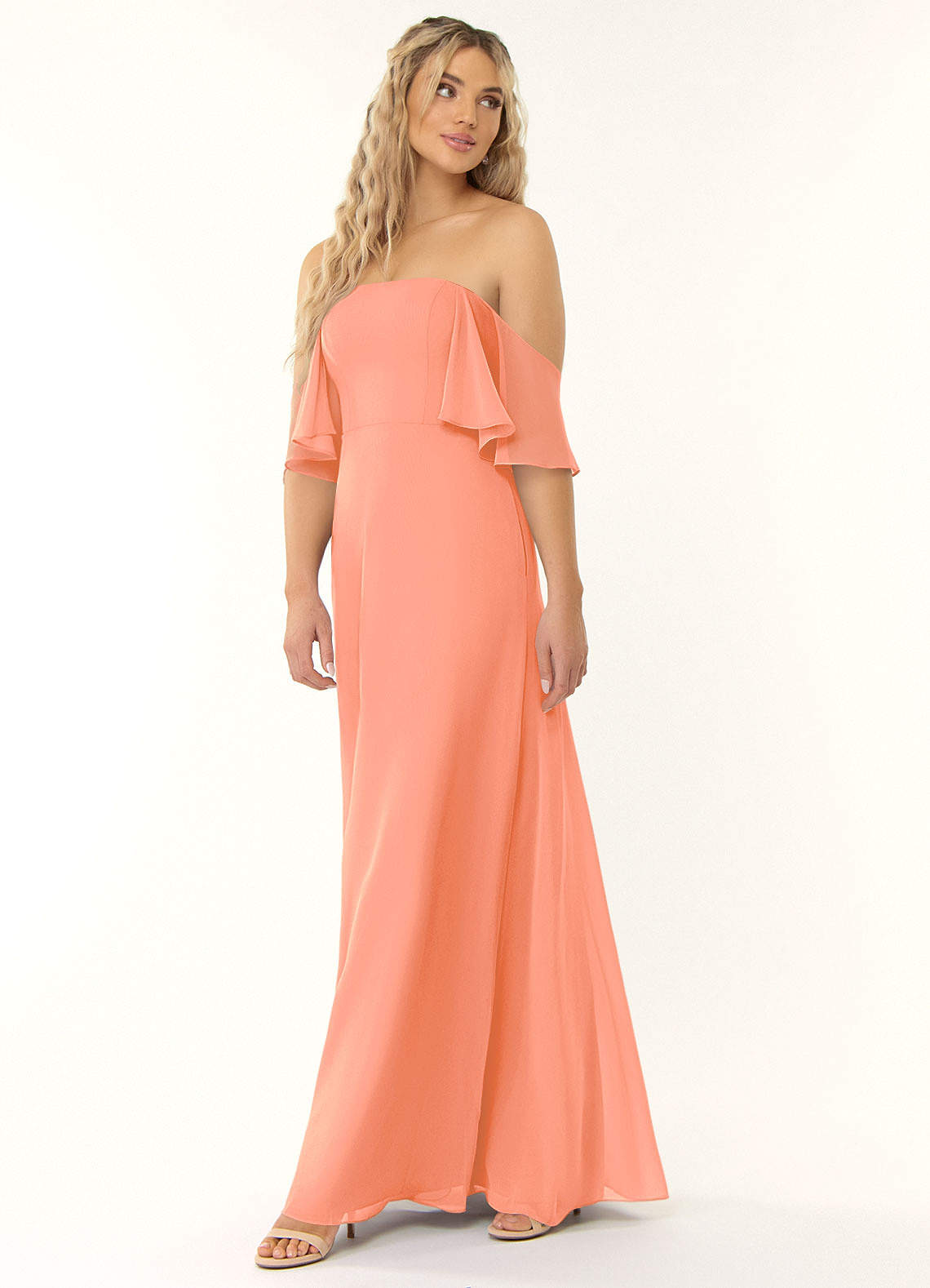 Sunset Azazie Mabel Bridesmaid Dresses | Azazie