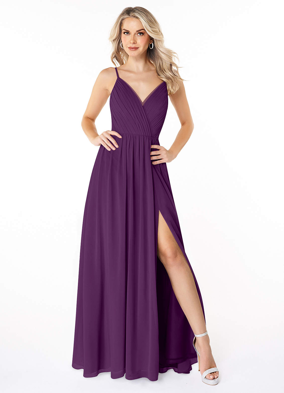 Grape bridesmaid dresses on sale