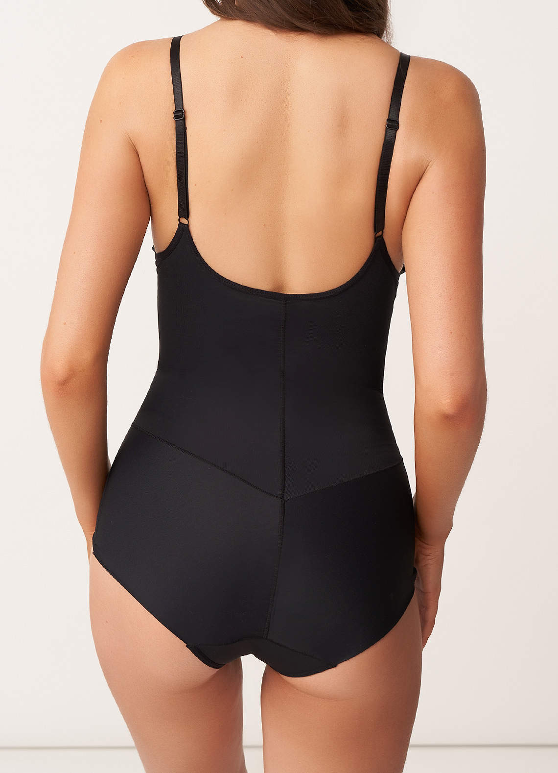 Pieces Tall seamless bodysuit in black