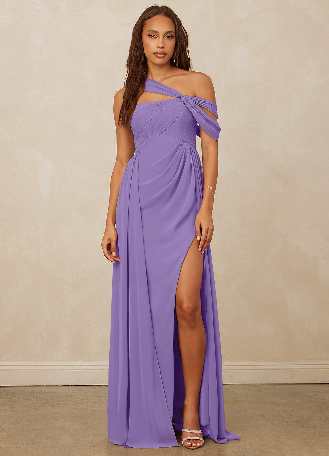Chiffon Skirt Purple Ruched Bodice Dress Chiffon Skirt Purple Ruched Bodice Dress