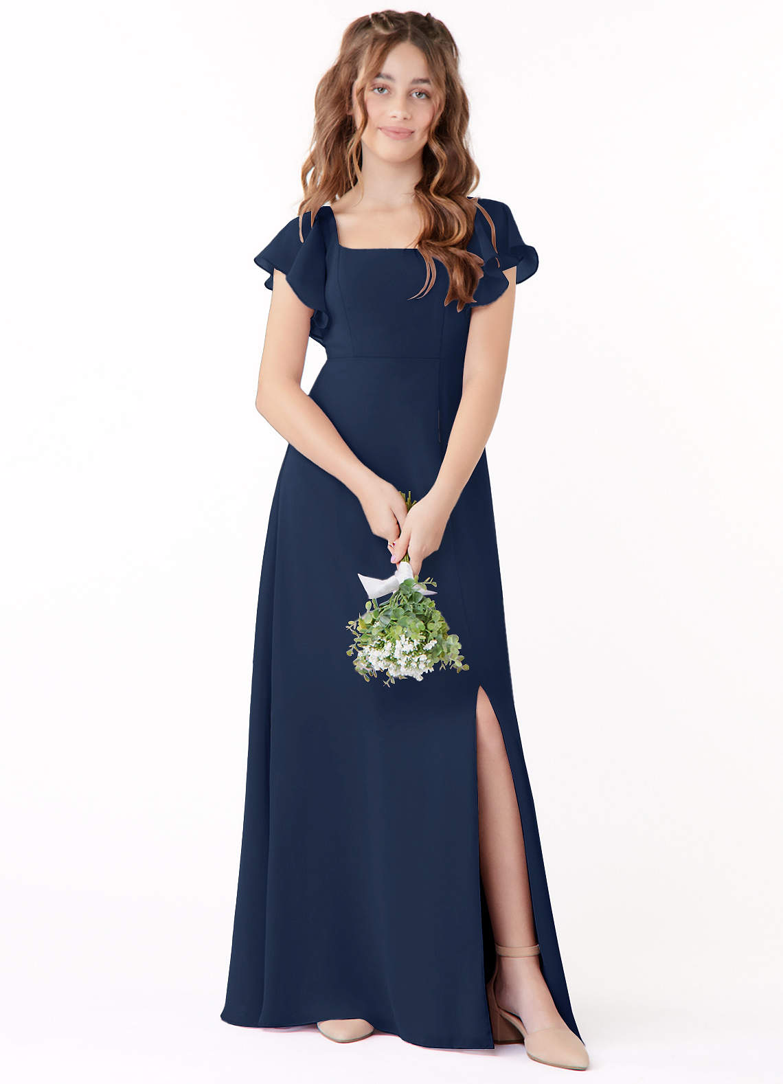 Navy teenage bridesmaid dresses best sale