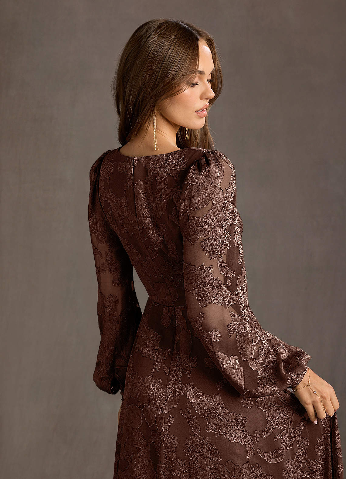 Cerise Mocha Coco Maxi Dress image4