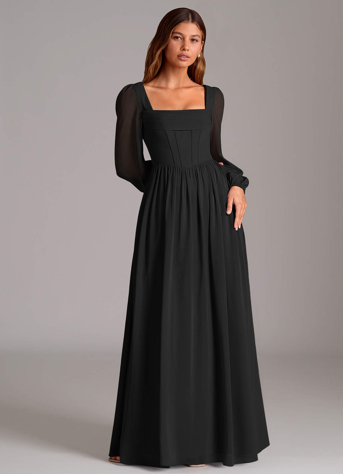 marks mini dress in chocolate brown OCTAVIA Wedding Dress Simple Chiffon day dress Color:HARBOR BLUE this dress is perfect