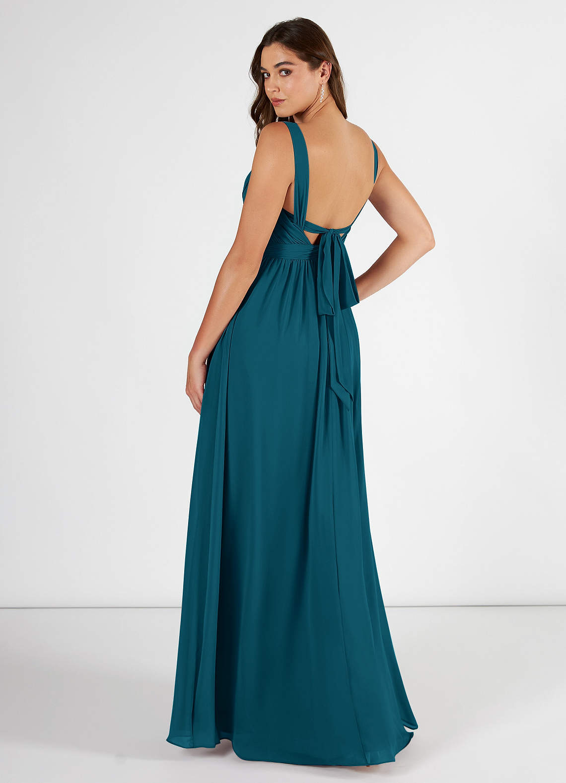 Ink Blue Azazie Aziza Bridesmaid Dresses | Azazie