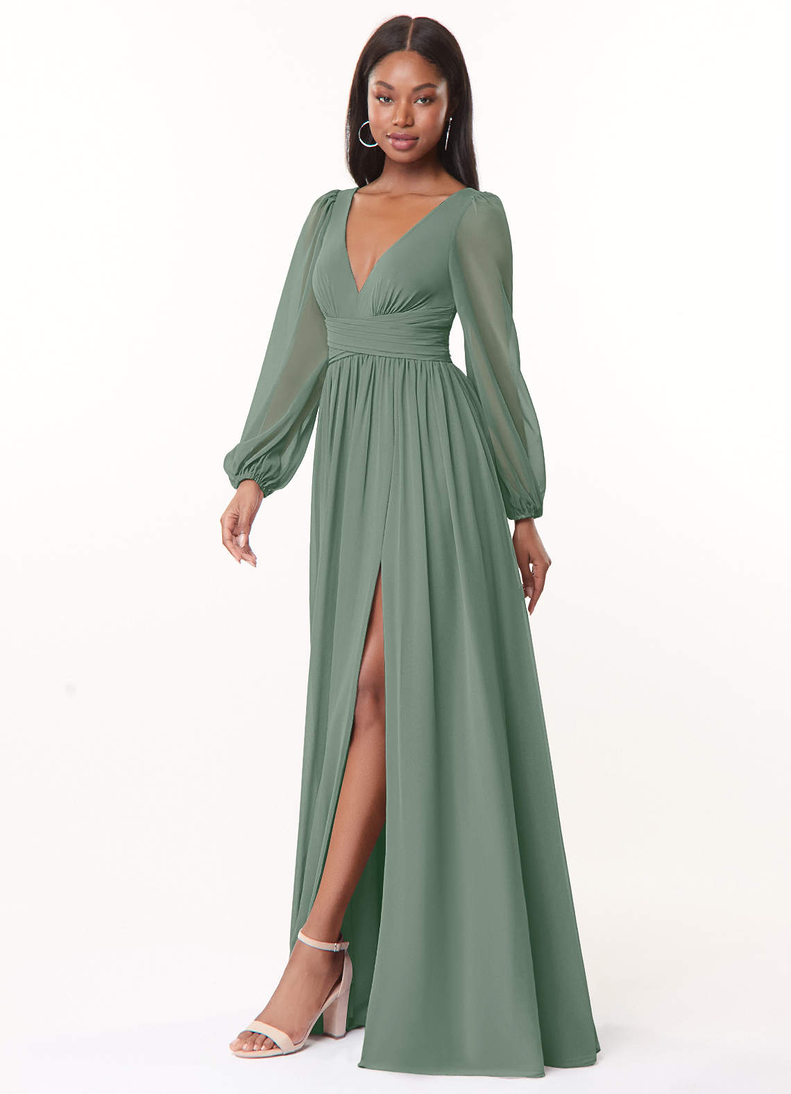 style your way 6 tie tulle long bridesmaid dress Ever-Pretty Fairy-Like Cross-Back Straps Tulle Waist Applique Sleeveless Bridesmaid Dress main image 1