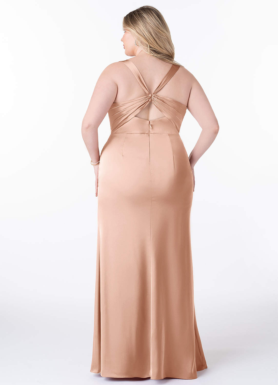 Azazie Mero Rose Gold Bridesmaid Dresses Azazie