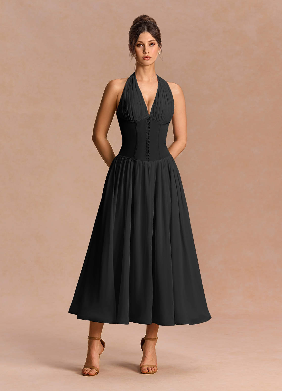 navy blue dress high low Bastille Short Dress - Low Dress leather mini dress Size:40.5 (US 9.5-10)