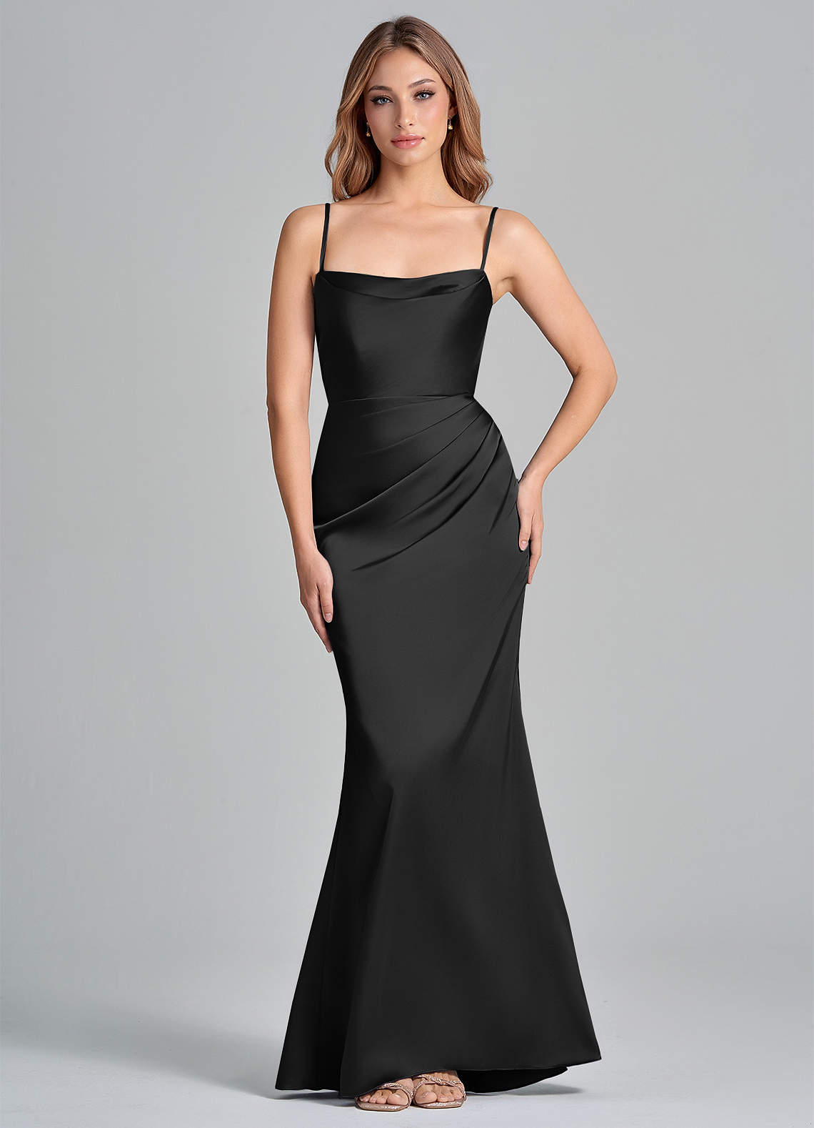 casual black strapless maxi dress Twirl With Me All Ready to Ship a line wedding lace dress Color:03 Red Fully lined