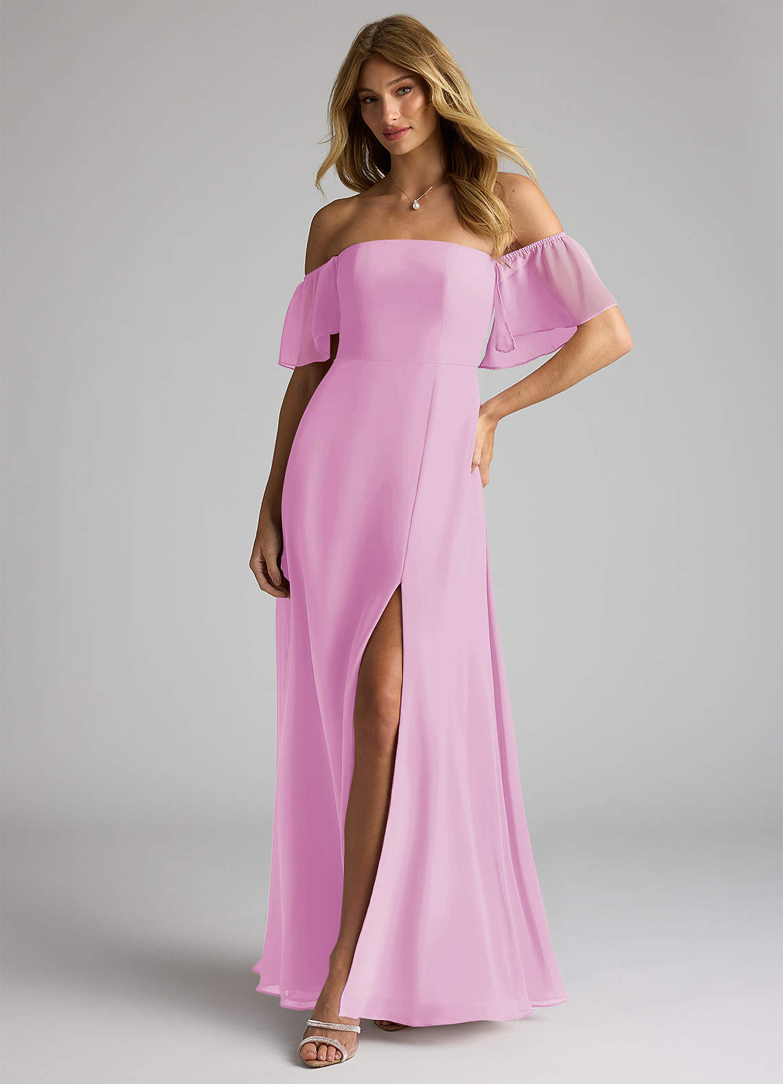 ever pretty plus size bridesmaid dresses Plus Size Satin Ribbon Waist Glitter Maxi Dress with Short Sleeves