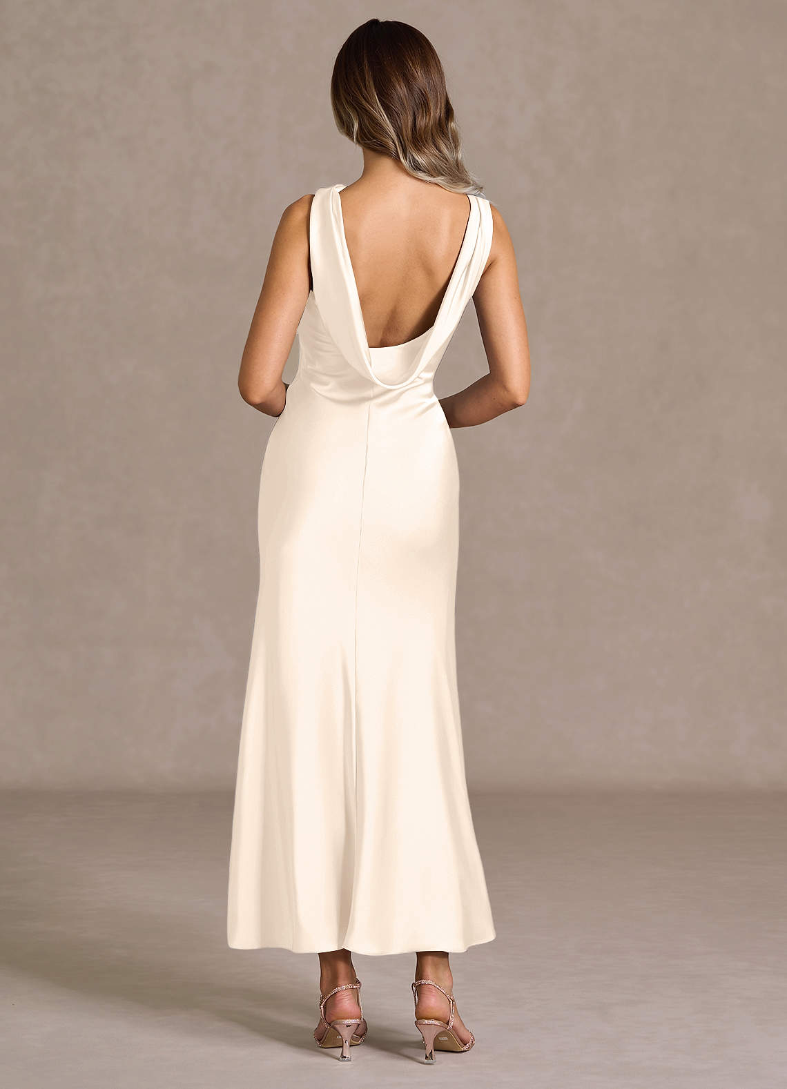 Cyanee Cream Maxi Dress image1