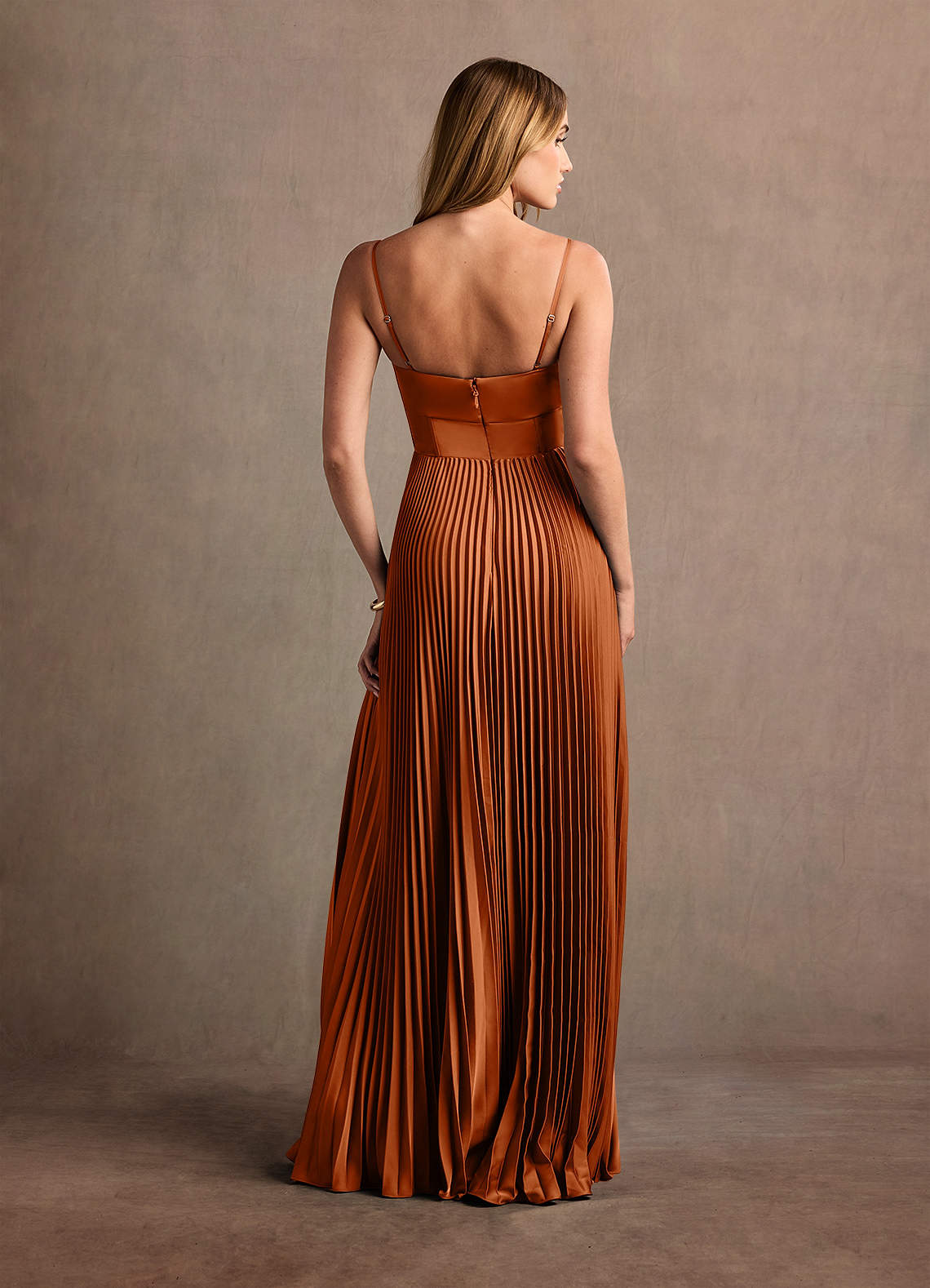 Styla Spice Plisseret Maxikjole image4