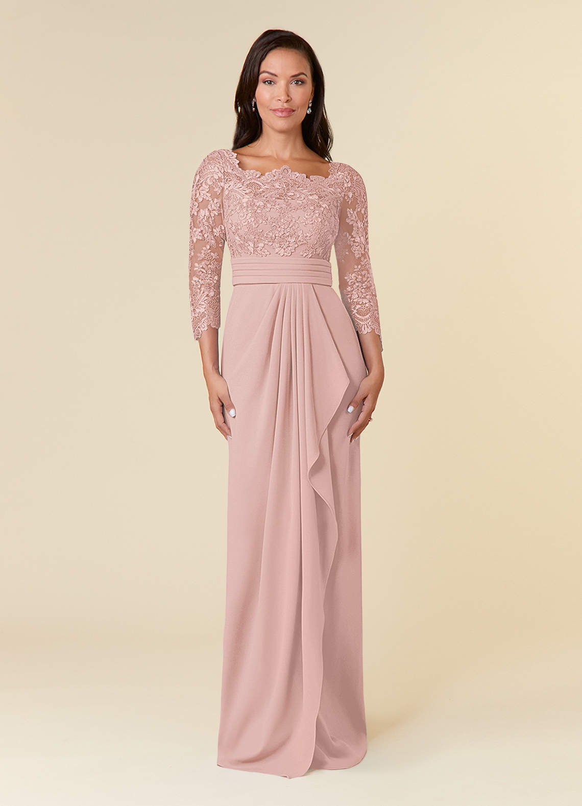 Dusty Rose Mother of the Bride Dresses