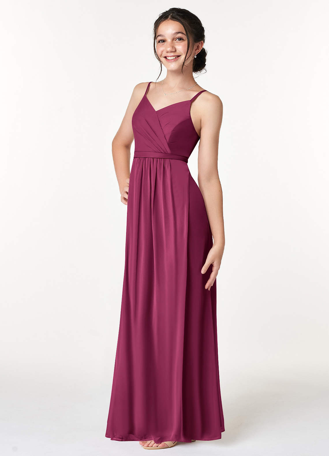 Candy Pink Luxy JBD Try-on Dress Sample Dress Junior Bridesmaid Dresses ...