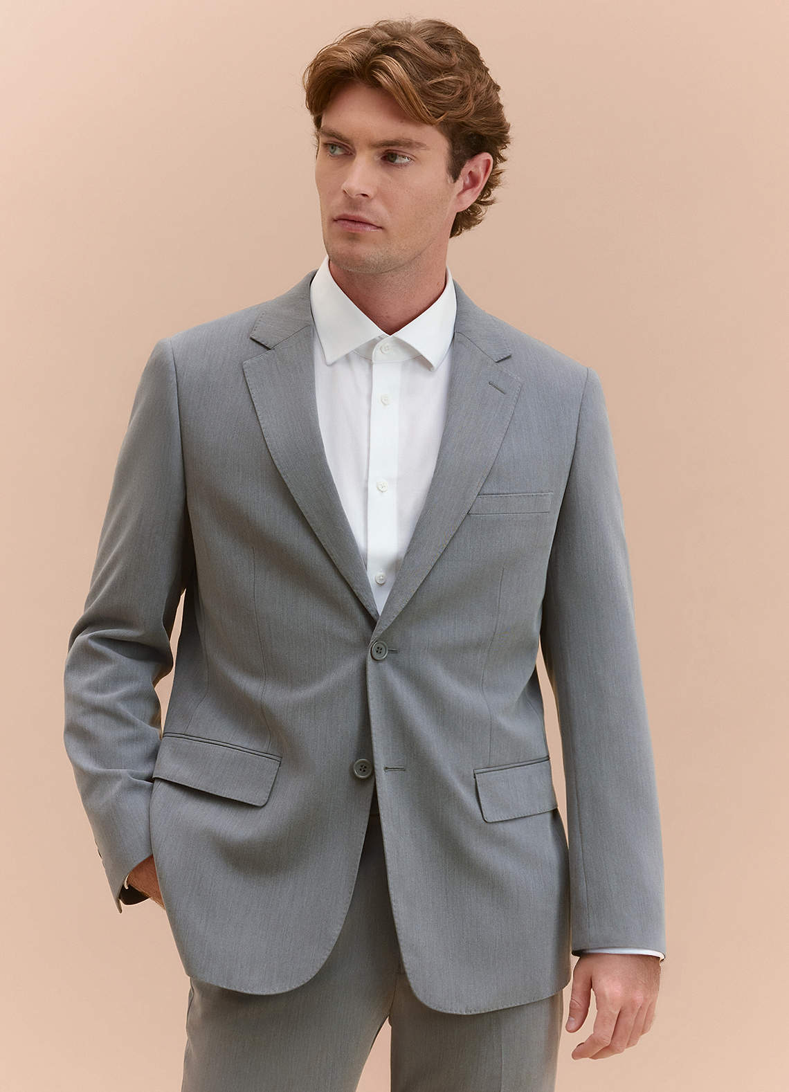 front William Grey Comfort Blend Suit Jacket