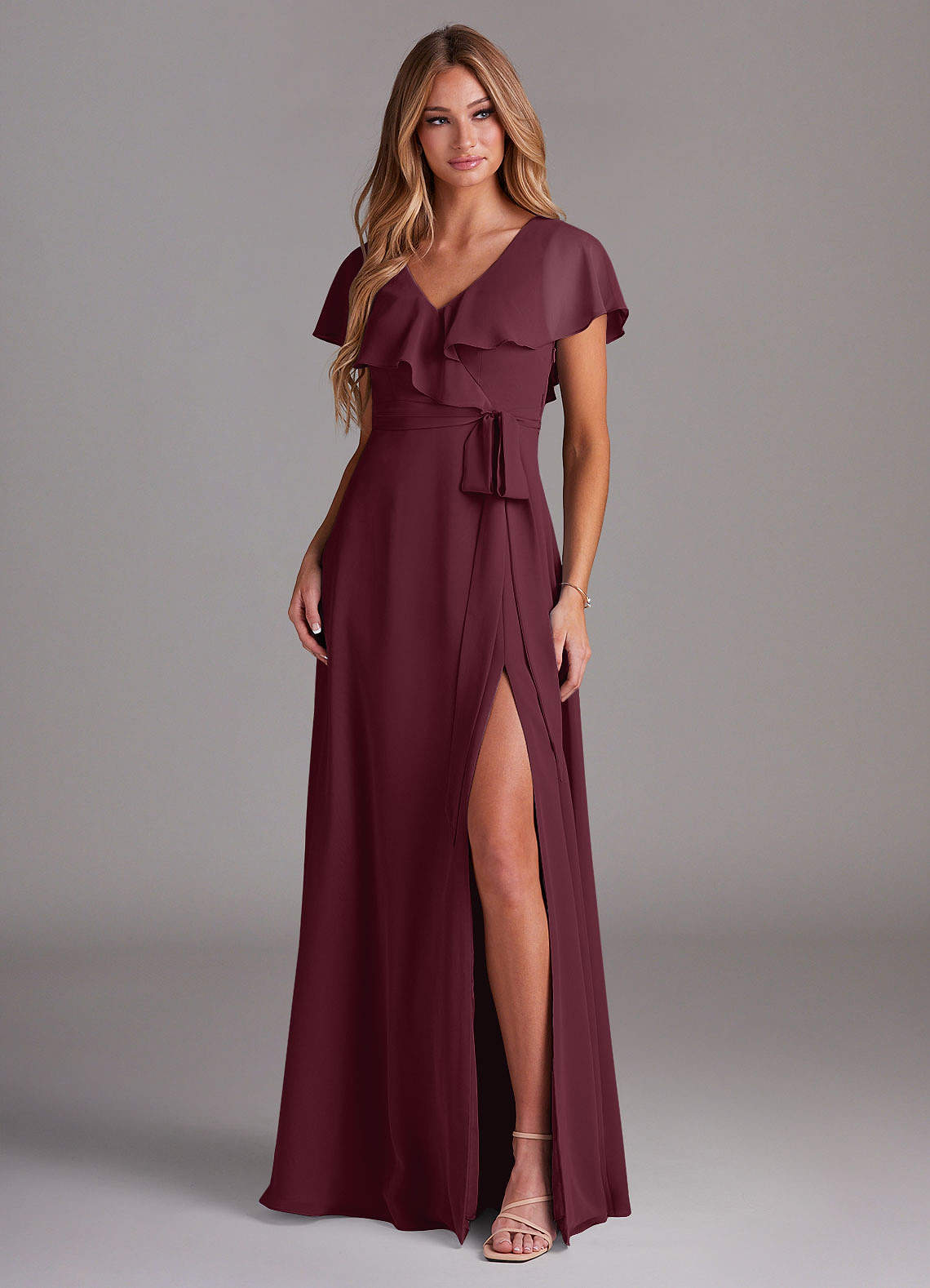 lainey maxi dress Miss Circle Women's Lainey Gold Satin Sequin Pearls Beaded Maxi Dress