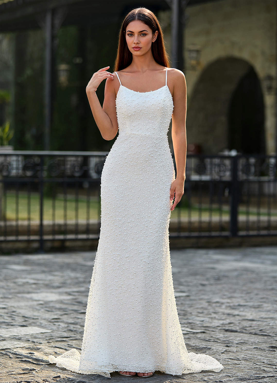 long flowy dresses casual Boho Wedding Dress with Side Slit Color:Light Pink Satin Slight Strech Dresses-Shop by Type-Cocktail The Ultimate Guide to