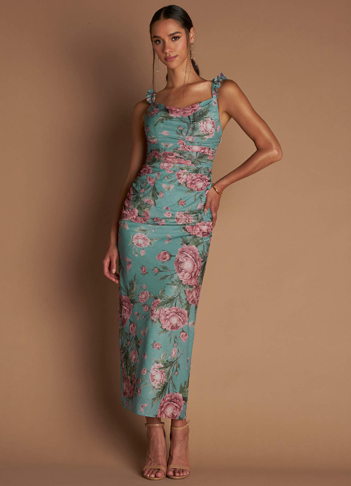 Ginette Rose Garden Print Maxi Dress image1