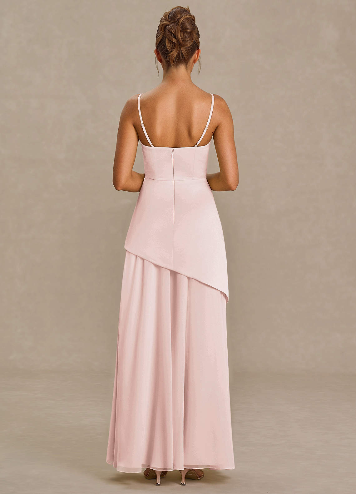 Robe Longue Rose Poudré Alma image1