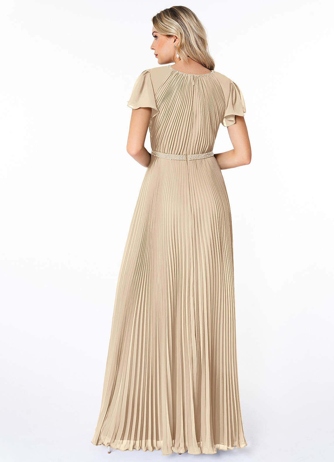 Kara Sleeveless Pleated Mini Dress
