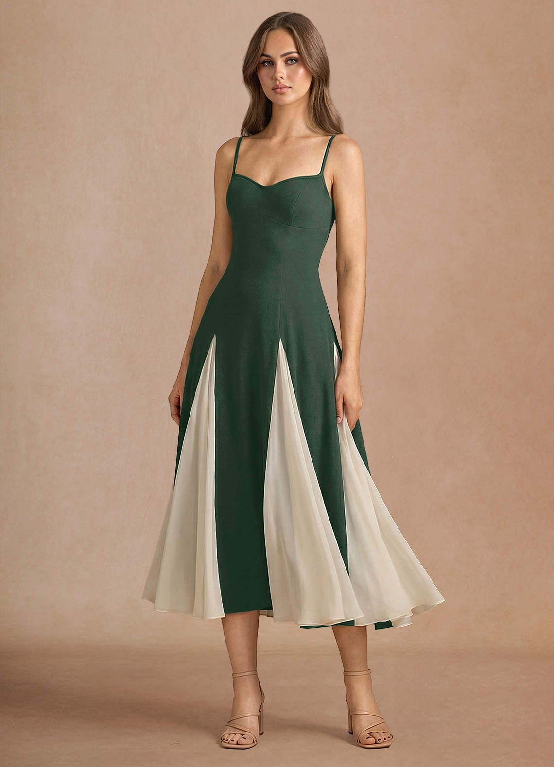 Vestido Eucalipto Midi Jessenia image2