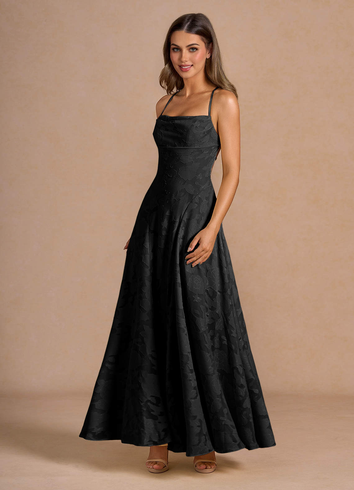 Marlo Black Corset Prom Dress Prom and Homecoming Dresses | Azazie AU